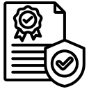 Icono de Certificación y Respaldo
